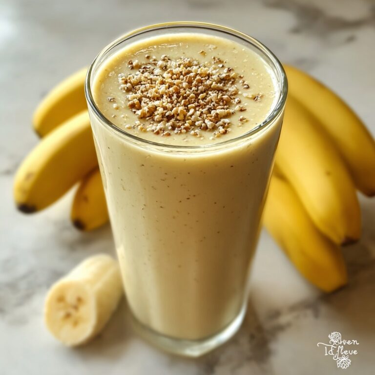 Banana Chamomile Tea Smoothie for a Soothing Boost Recipe