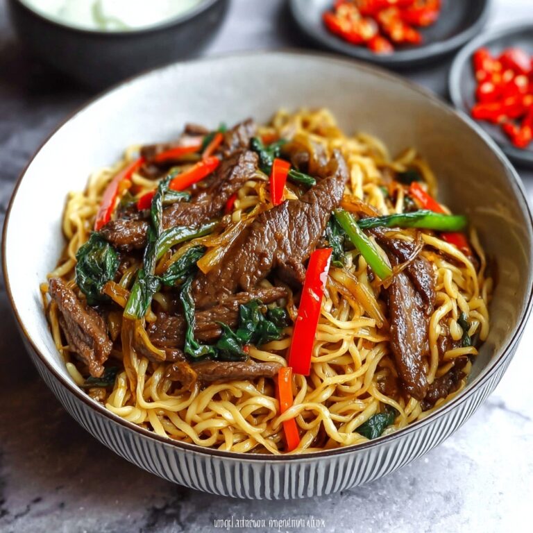 Delicious Beef Yakisoba Recipe: Quick, Customizable Delight Recipe