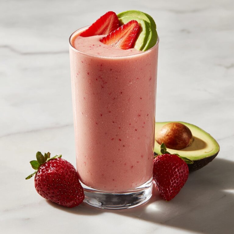 Strawberry Avocado Smoothie Recipe