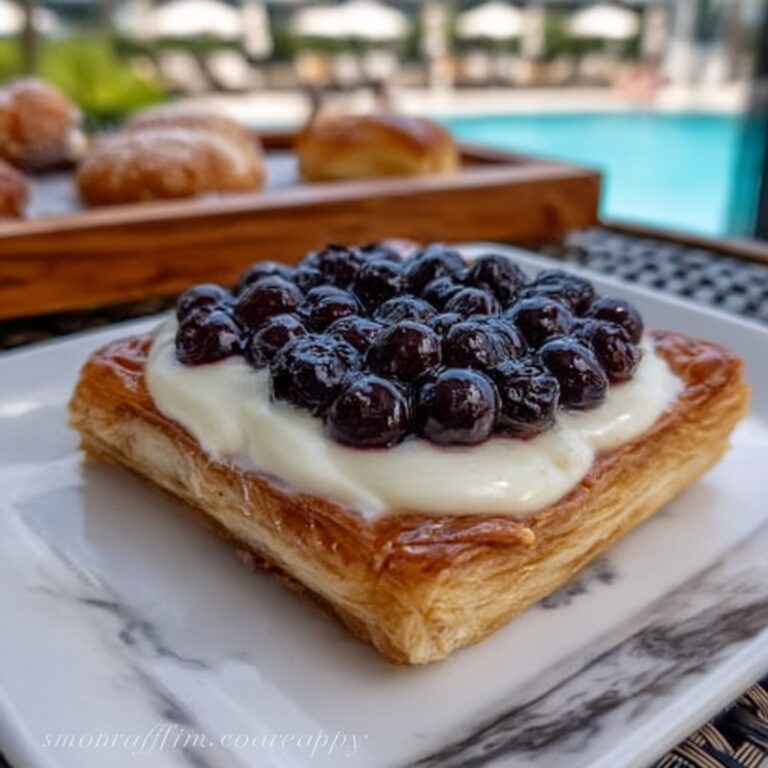 Decadent Blueberry Cream Cheese Danish Recipe