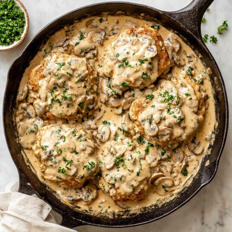 Cream of Mushroom Pork Chops Recipe