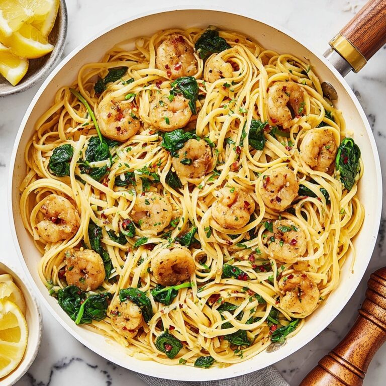 Garlic Butter Shrimp Pasta Recipe