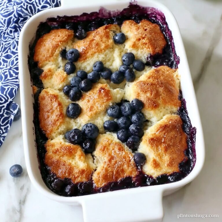Overnight Blueberry French Toast Casserole Recipe
