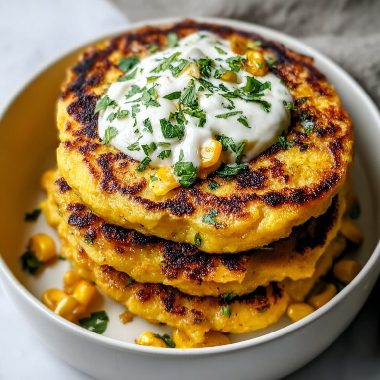 Venezuelan Sweet Corn Cachapas with Cheesy Goodness Recipe