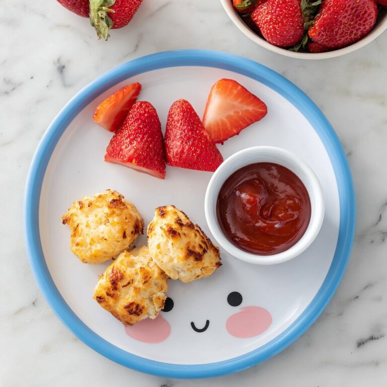 8 Minute Airfryer Cauliflower and Cheese Tots for Baby Led Weaning Recipe