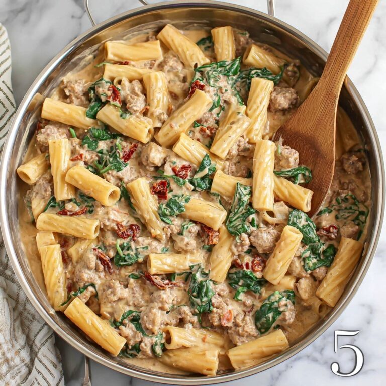 Creamy Italian Sausage Pasta Recipe