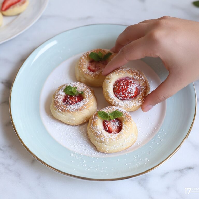Strawberry and Cream Cheese Pinwheels Recipe