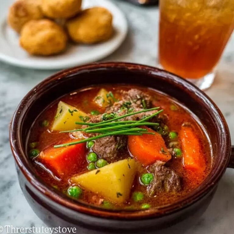 Classic Ground Beef Soup Recipe