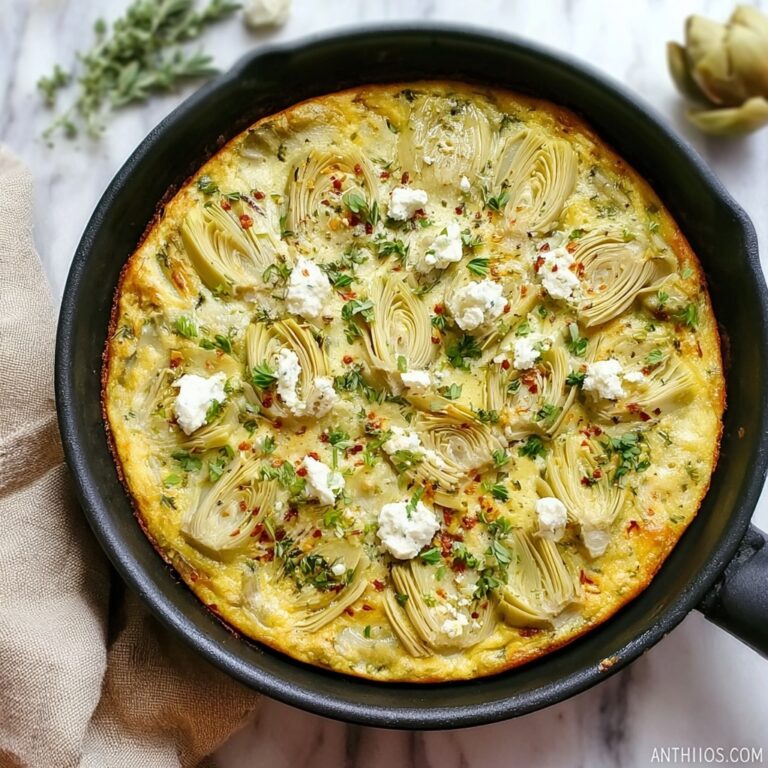 Artichoke Leek Frittata Recipe