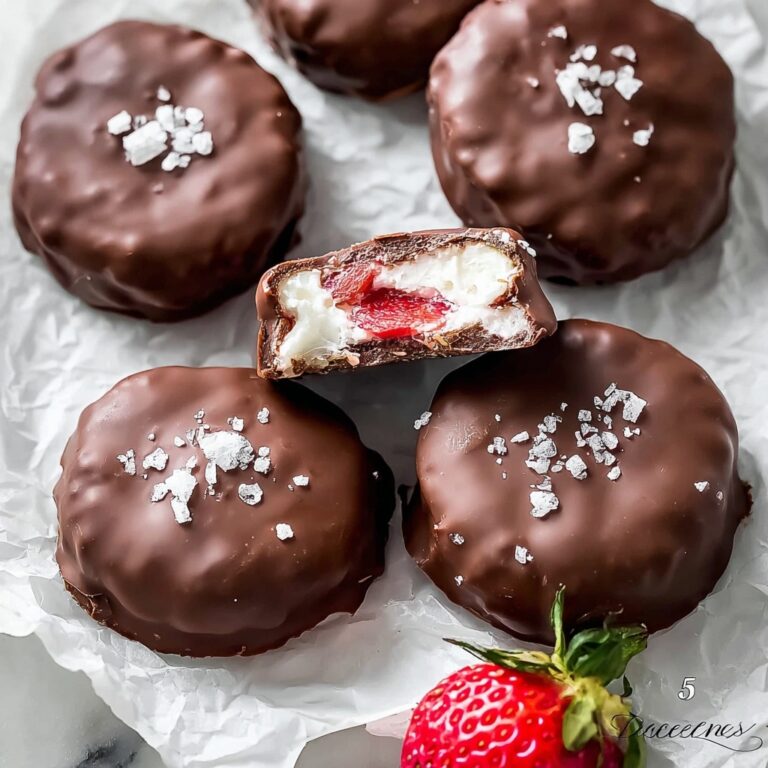 Chocolate Strawberry Frozen Yogurt Bites Recipe