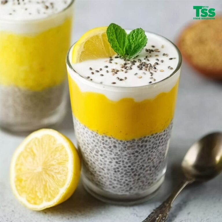 Lemon Curd Chia Pudding Recipe