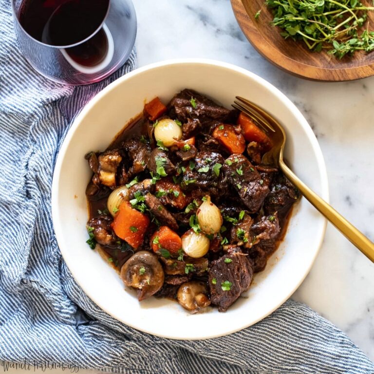 Red Wine Beef Stew Recipe