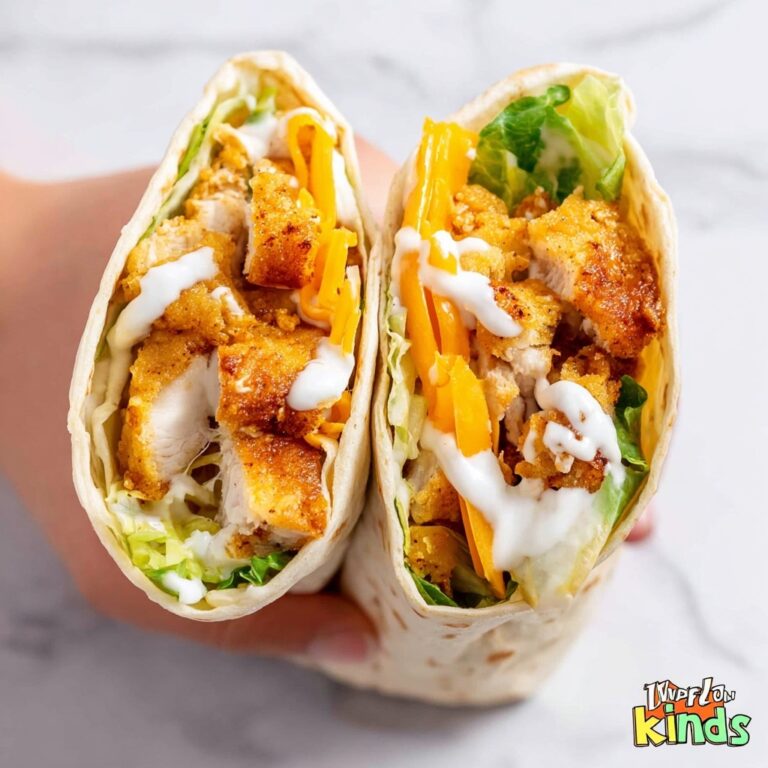 Cheddar Bacon Ranch Chicken Wraps Recipe