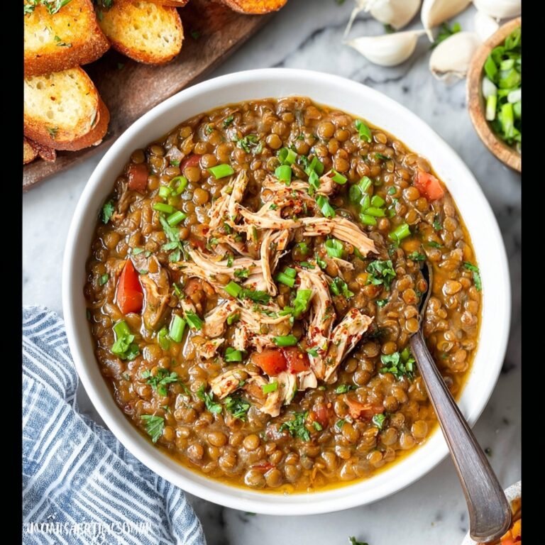 Chicken Lentil Soup Recipe