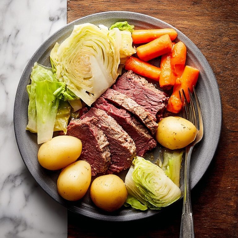 Slow Cooker Corned Beef and Cabbage Recipe