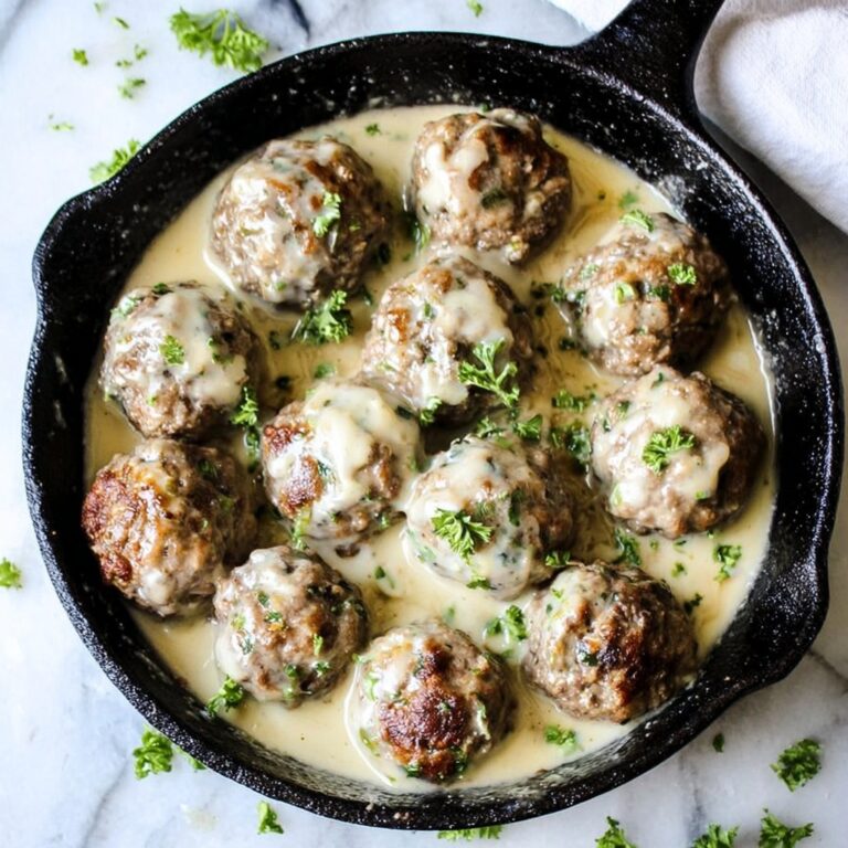 Swedish Meatballs with Creamy Broth Recipe