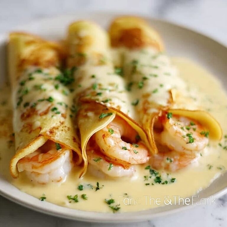 Seafood Crepes with Béchamel Sauce Recipe