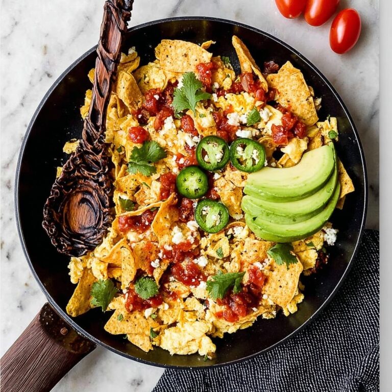 Migas with Tomatoes, Jalapeño, and Avocado Recipe