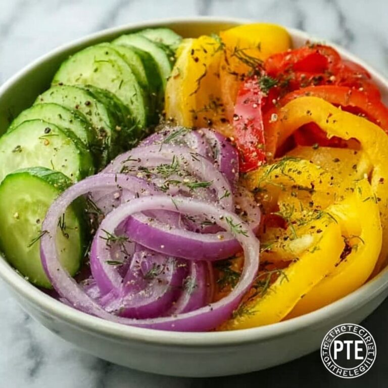 Cucumber Sweet Pepper Salad Recipe