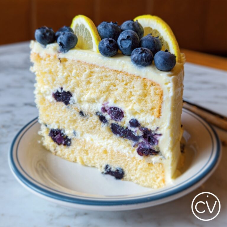 Lemon Blueberry Cake Recipe