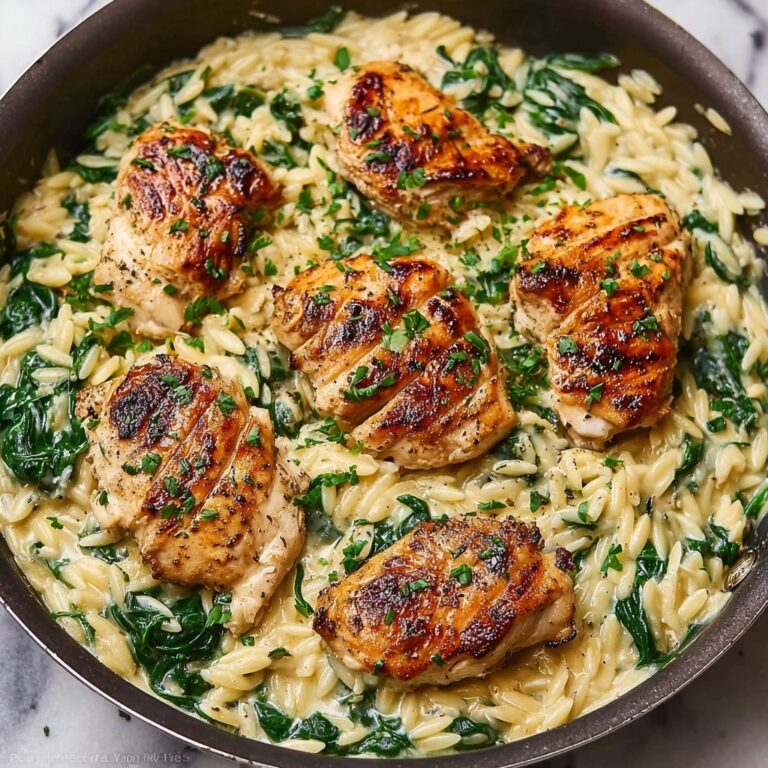 Boursin Orzo with Chicken Recipe