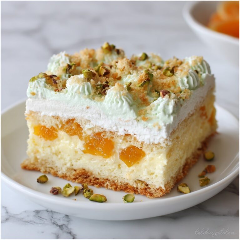 Dreamy Tropical Pistachio Bliss Cake Recipe