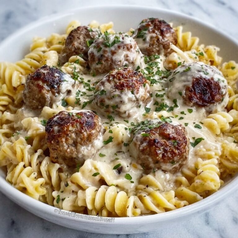 Swedish Meatball Pasta Bake Recipe