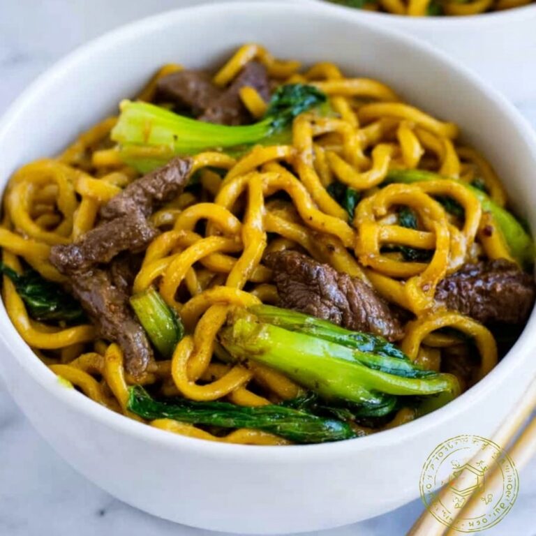 Black Pepper Beef Noodles Recipe