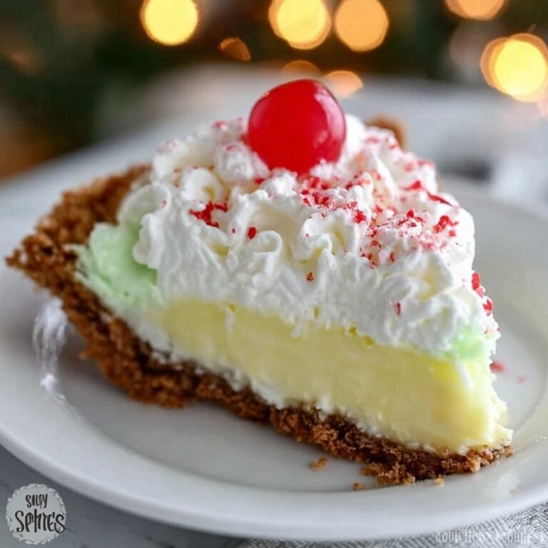 Easy 10-Minute No-Bake Grinch Pie Recipe
