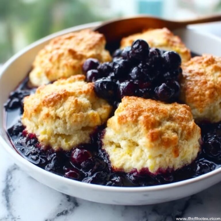Blueberry Butter Swim Biscuits Recipe