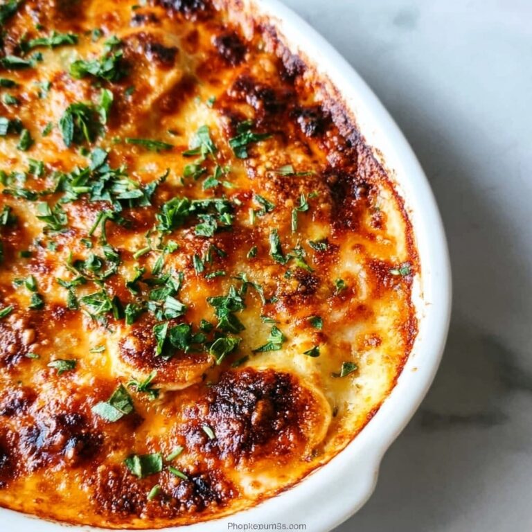 Dad’s Creamy & Cheesy Au Gratin Potatoes Recipe