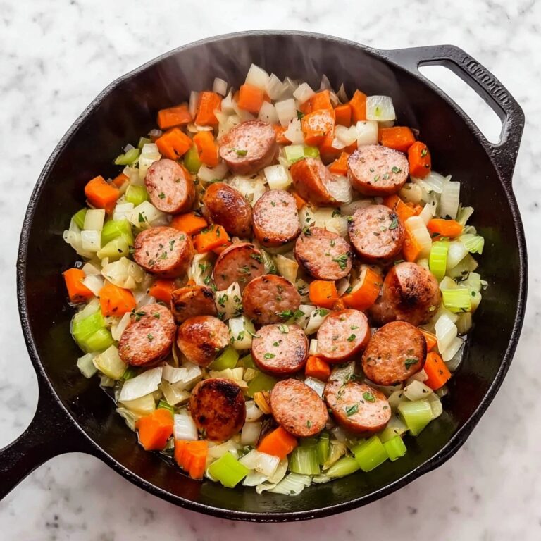 Smoked Sausage and Vegetable Rice Skillet Recipe