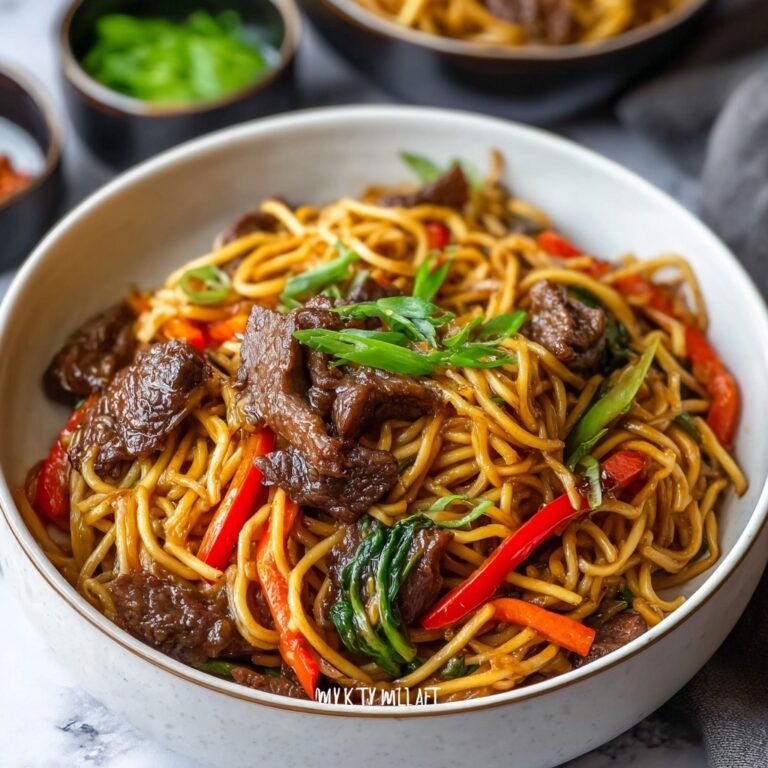 Delicious Beef Yakisoba Recipe: Quick, Customizable Delight Recipe