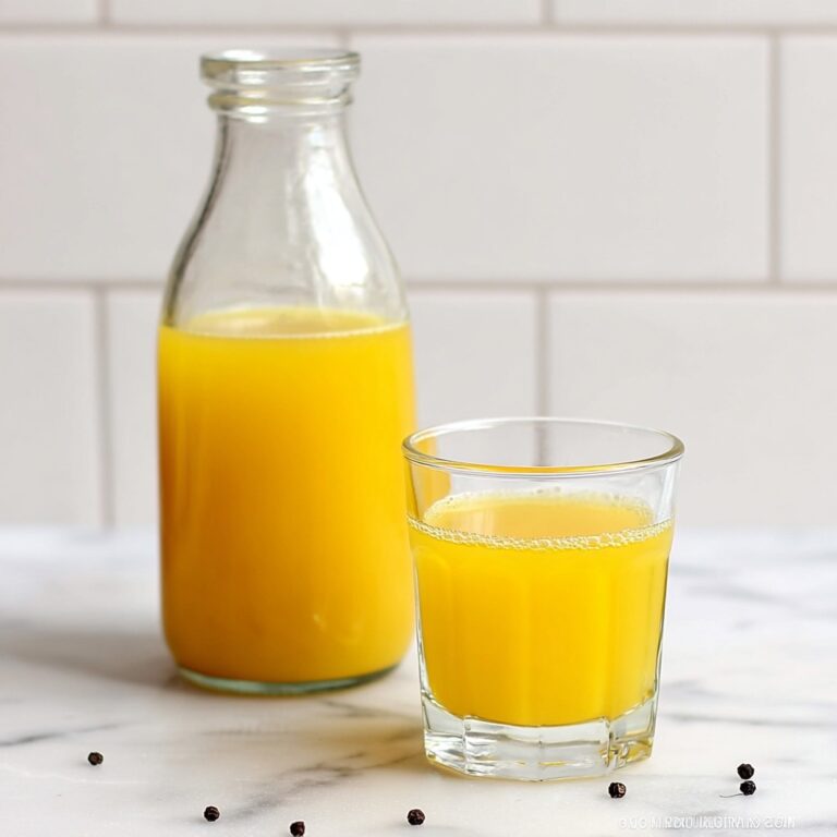 Homemade Ginger Shots Recipe