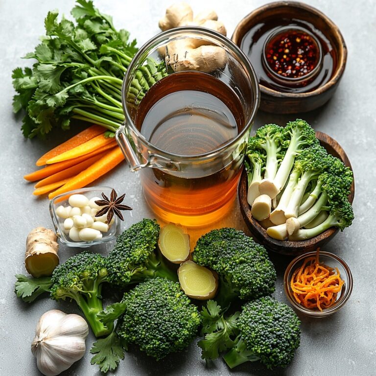 Quick & Easy Chinese Vegetable Soup with Enoki Mushrooms and Crispy Shallots Recipe