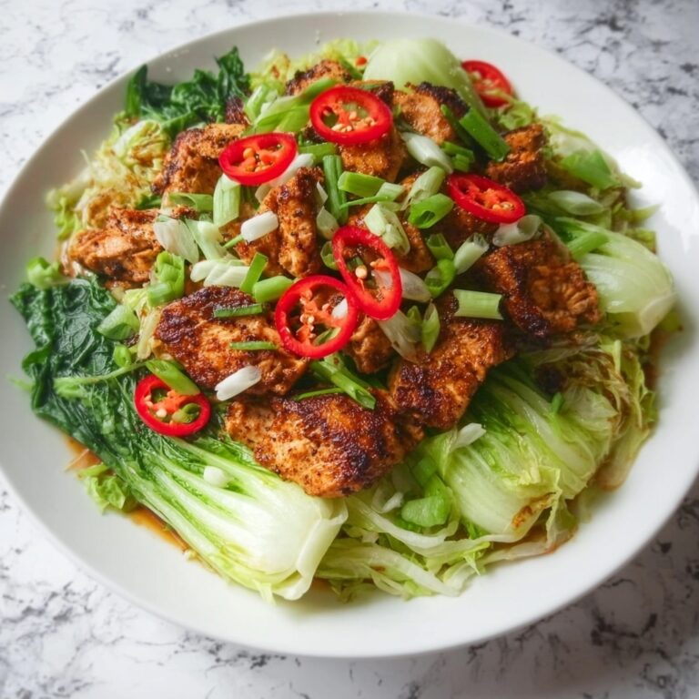 Chinese Chicken Cabbage Stir-Fry Recipe