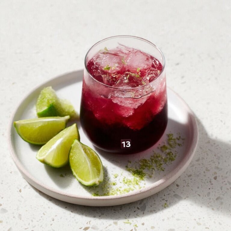 Batch Midnight Tart Cherry Mocktail Recipe