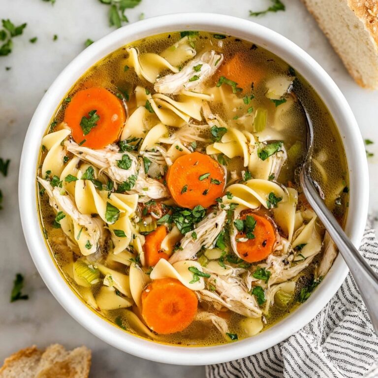 Easy Rotisserie Chicken Noodle Soup Recipe