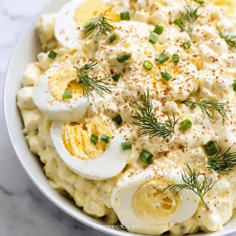 Quick Deviled Egg Salad (No Potatoes or Pasta!) Recipe