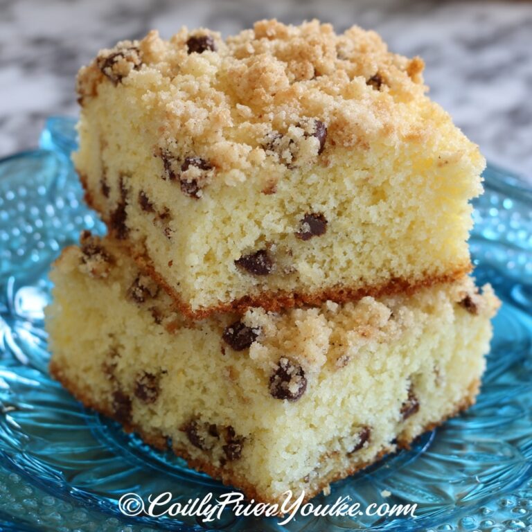 The BEST Chocolate Chip Pound Cake Recipe