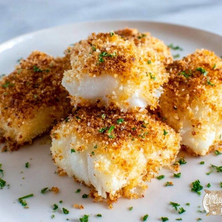 Crispy Air Fryer Parmesan Crusted Cod Recipe