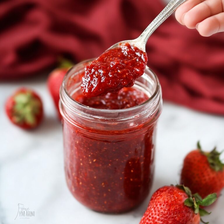 Easy 3-Ingredient Strawberry Chia Jam Recipe