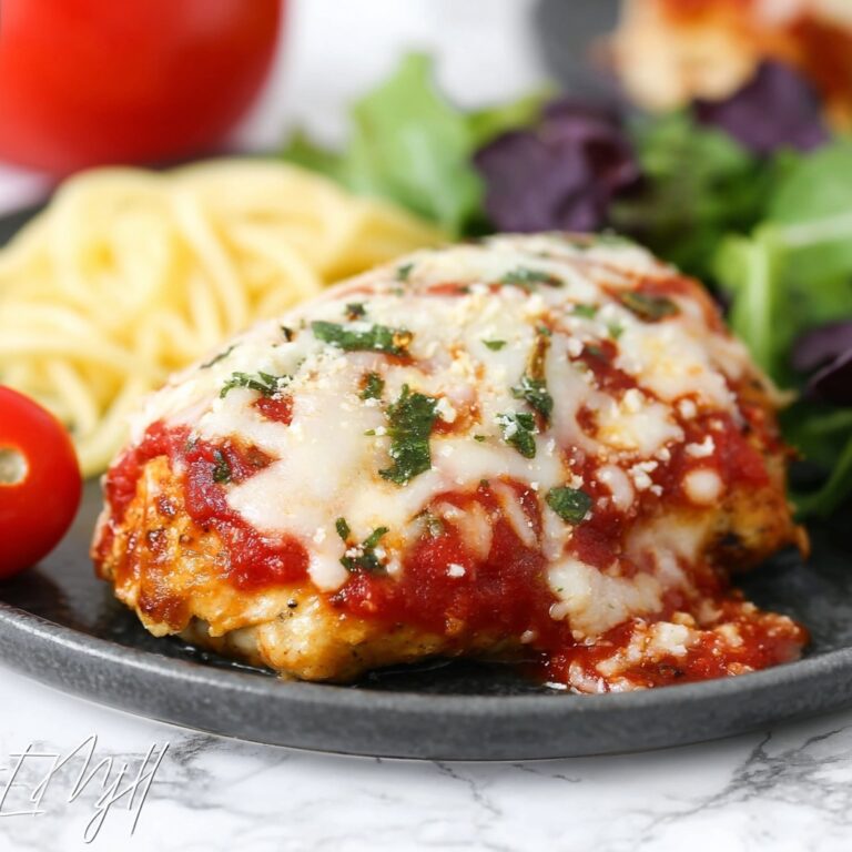 Mini Chicken Parmesan Meatloaves Recipe
