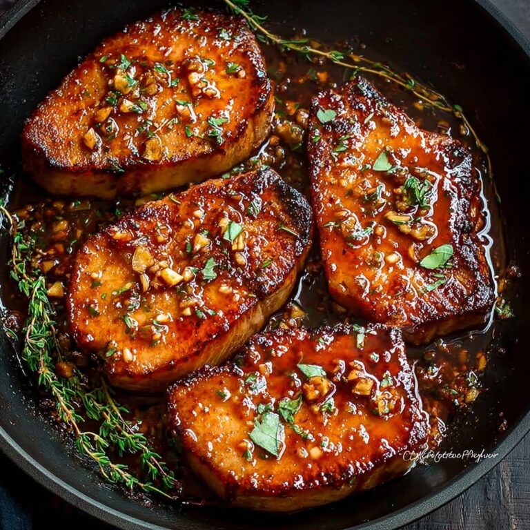 Maple Glazed Pork Chops Recipe
