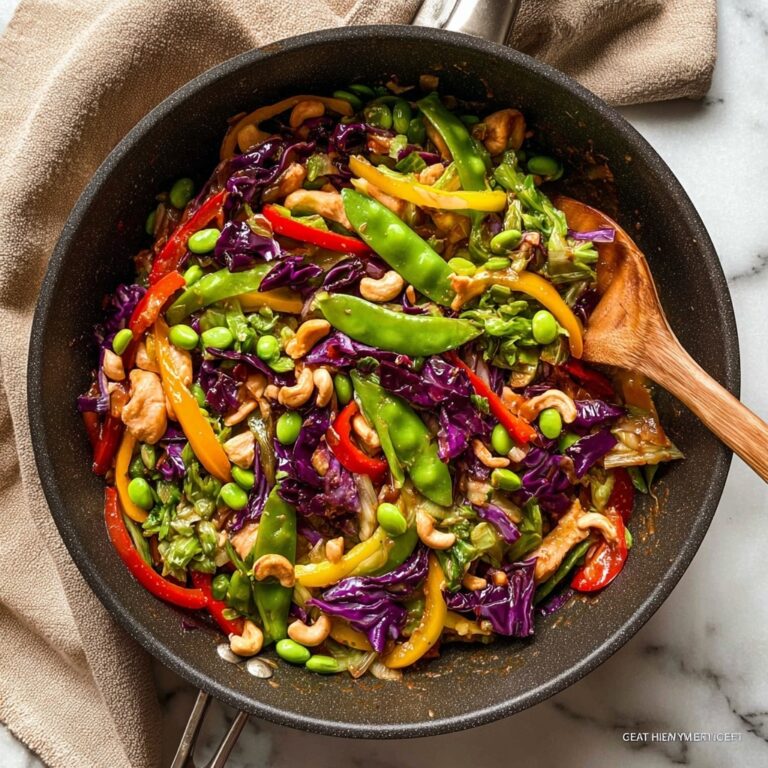 Rainbow Chicken Stir Fry Recipe