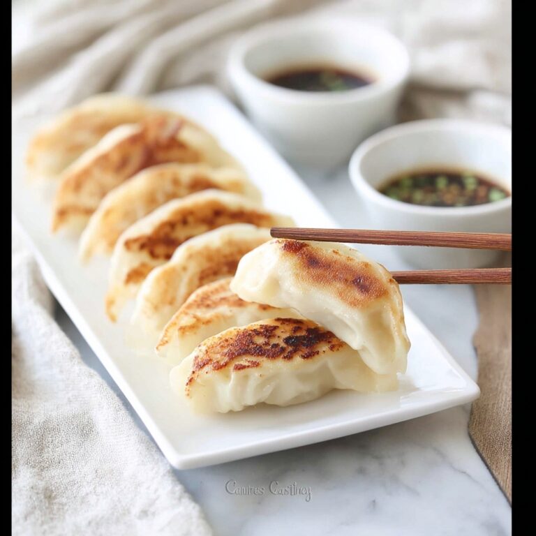 Japanese Gyoza (Dumplings) Recipe