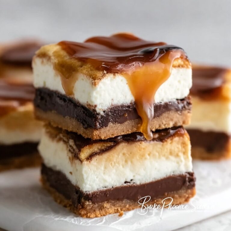 Decadent Caramel Cheesecake Bars Recipe
