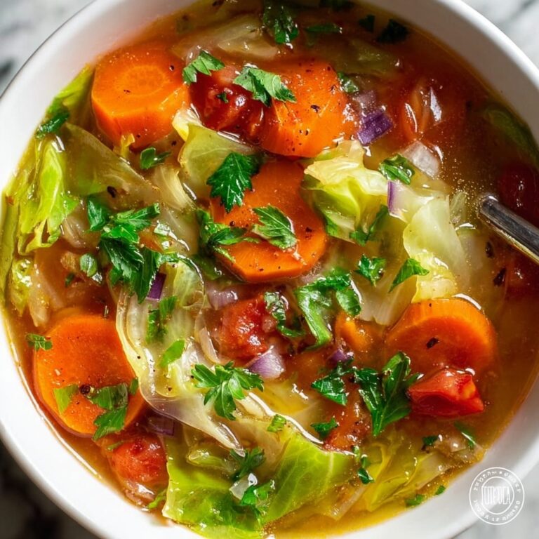 Hearty Vegan Cabbage Soup Recipe