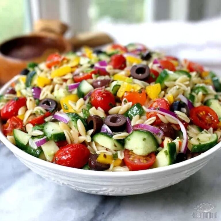 Greek Orzo Salad Recipe