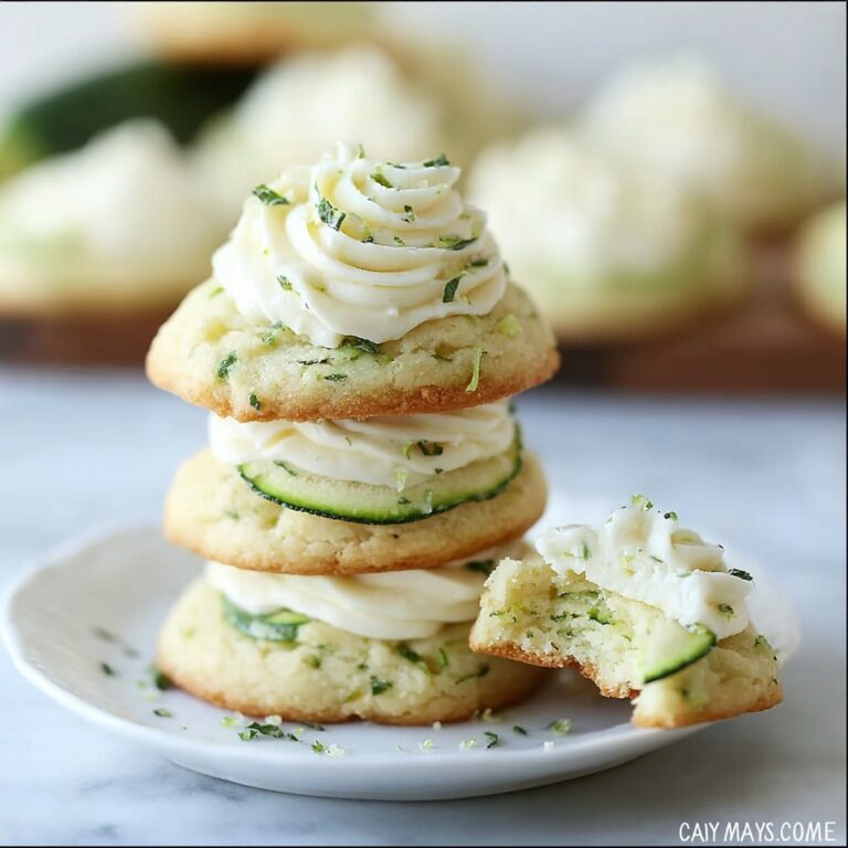 Zucchini Cookies with Cream Cheese Frosting Recipe